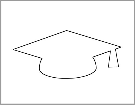 Graduation Hat Template