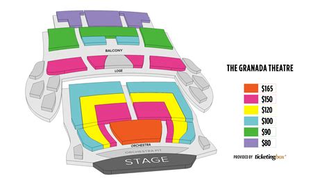 Granada Theater Santa Barbara Seating Chart