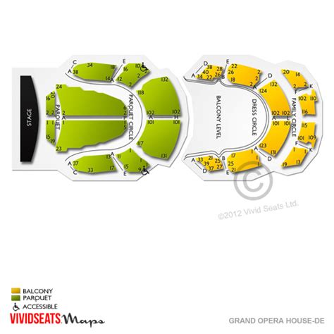 Grand Opera House Wilmington De Seating Chart