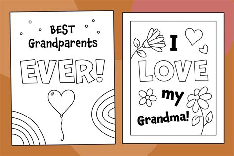 Grandparents Day Card Printables