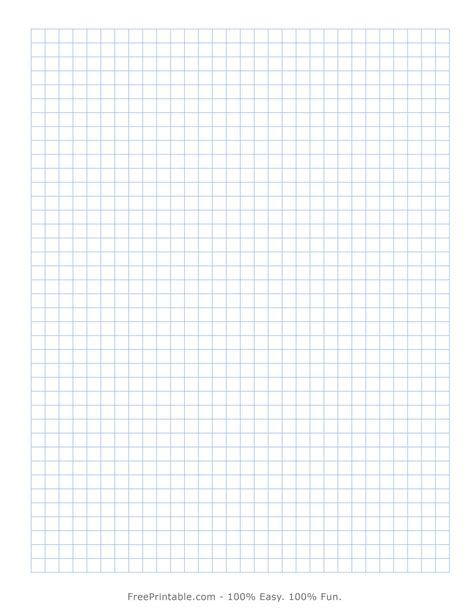 Graph Paper 8 5 X 11 Printable