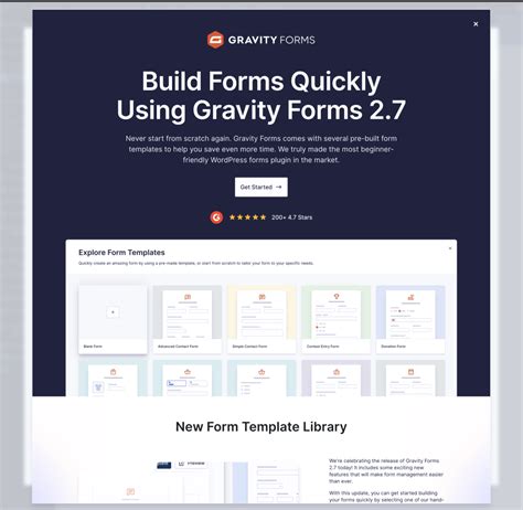 Gravity Forms Templates