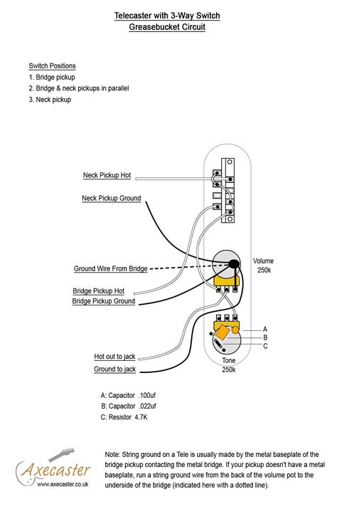 Grease Bucket Tone Pot Wiring Diagram