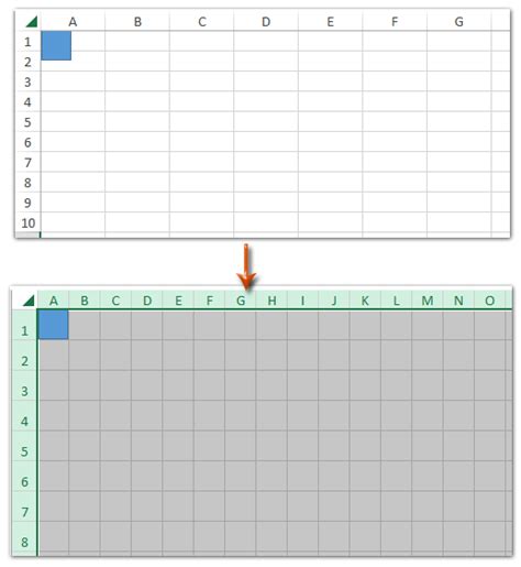 Grid Paper Template Excel