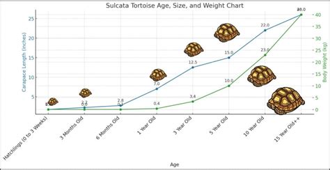 Growth Turtle Age Chart