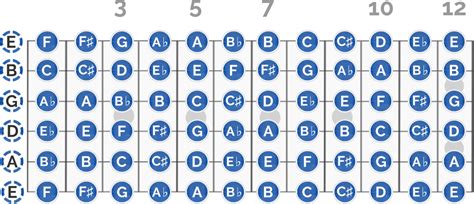 Guitar Notes Chart Acoustic