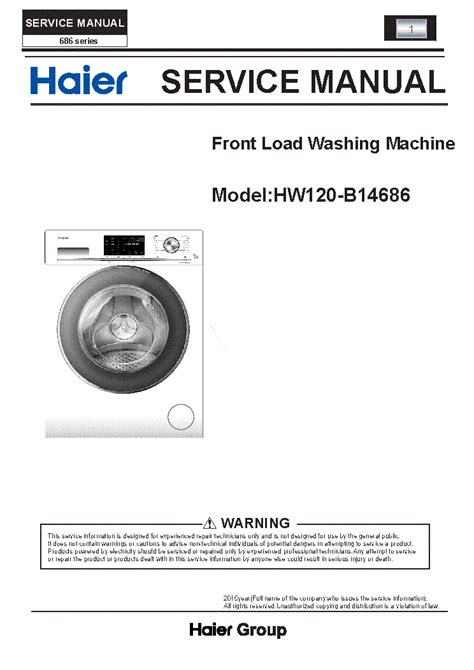 Haier Washing Machine Manual Hwm1480gfl