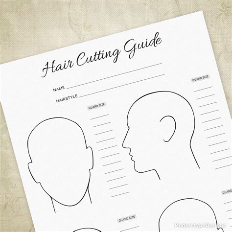 Hair Cutting Templates