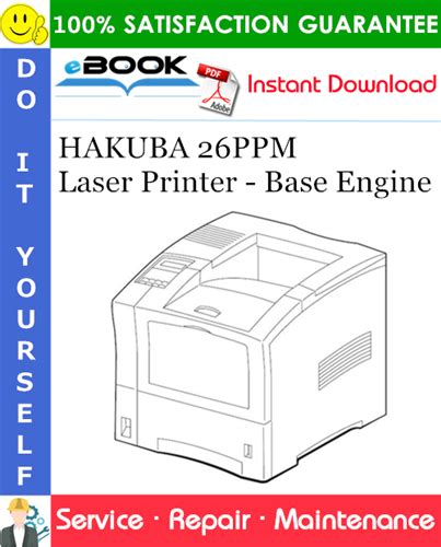 Hakuba 26ppm Laser Printer Service Repair Manual