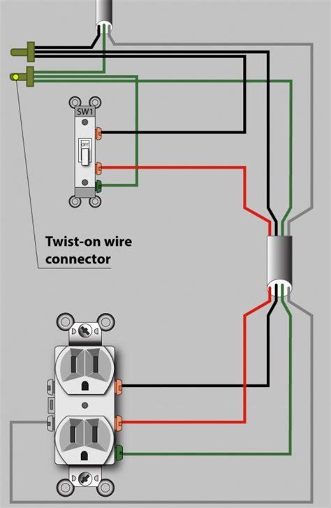 Half Switched Schematic Wiring Diagram