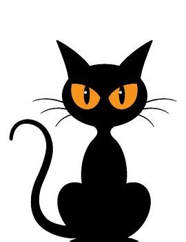 Halloween Black Cat Printable