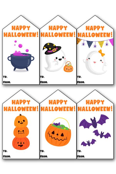 Halloween Name Tags Printable