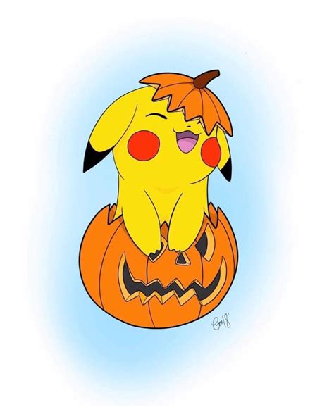 Halloween Pokemon Drawings