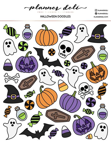Halloween Stickers Printable