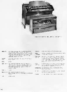 Hammond Organ Service Manual Early Models A B C Series B