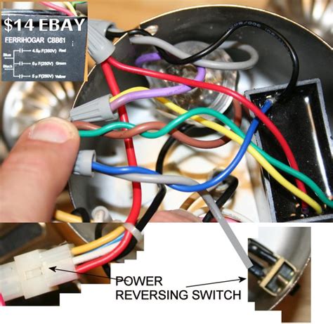 Hampton Bay Ceiling Fan Capacitor Wiring