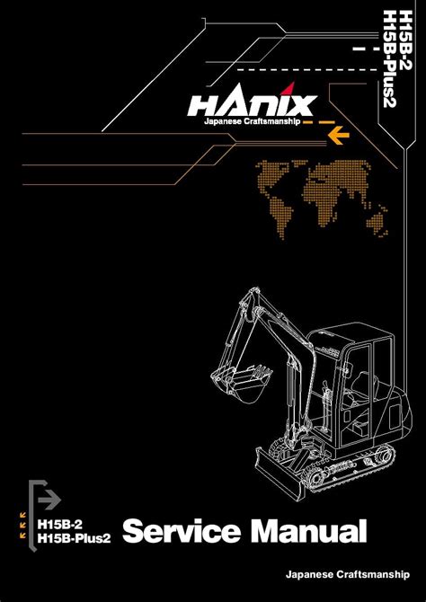 Hanix H15b 2 And H15b Plus 2 Service And Parts Manual