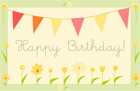 Happy Birthday Cards Free Printable