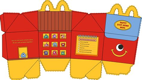Happy Meal Box Template
