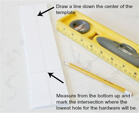 Hardware Template For Cabinets