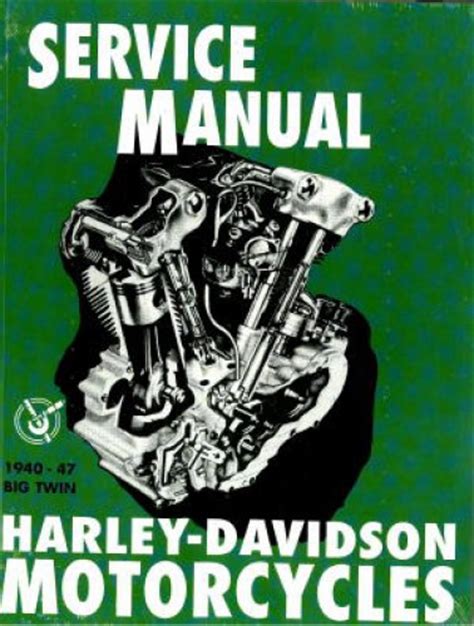 Harley Davidson 1940 1947 Repair Service Manual Pdf