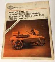 Harley Davidson Cle Sidecar 1979 Factory Service Repair Manual