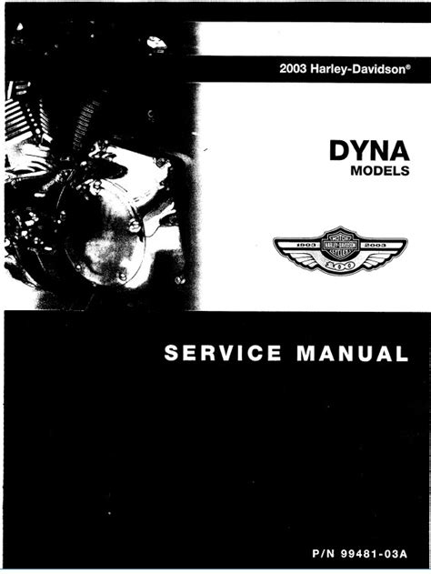 Harley Davidson Dyna 2003 Repair Service Manual Pdf