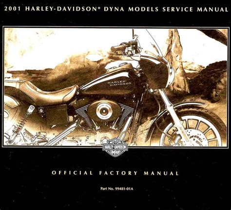 Harley Davidson Dyna Models 2001 Service Manual