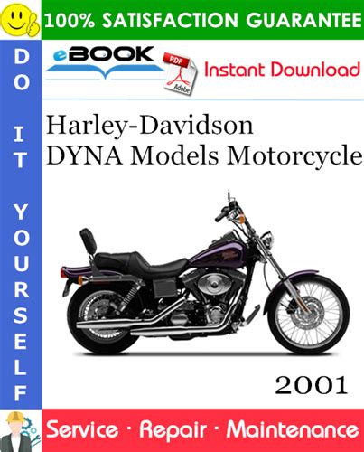 Harley Davidson Dyna Models Service Manual Repair 2001 Fxd