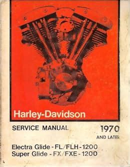 Harley Davidson Electra Glide Fl 1975 Factory Service Repair Manual