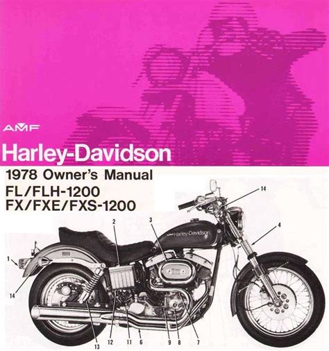 Harley Davidson Fx 1200 1981 Factory Service Repair Manual