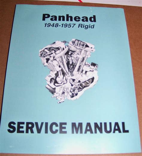 Harley Davidson Panhead 1957 Factory Service Repair Manual