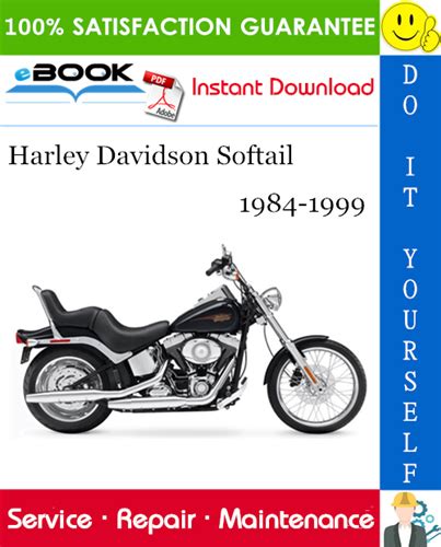 Harley Davidson Softail 1340cc Service Repair Manual 1984 1999