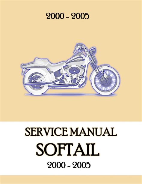 Harley Davidson Softail Service Repair Workshop Manual 91 92