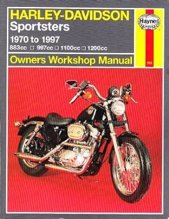 Harley Davidson Sportster 1965 Repair Service Manual