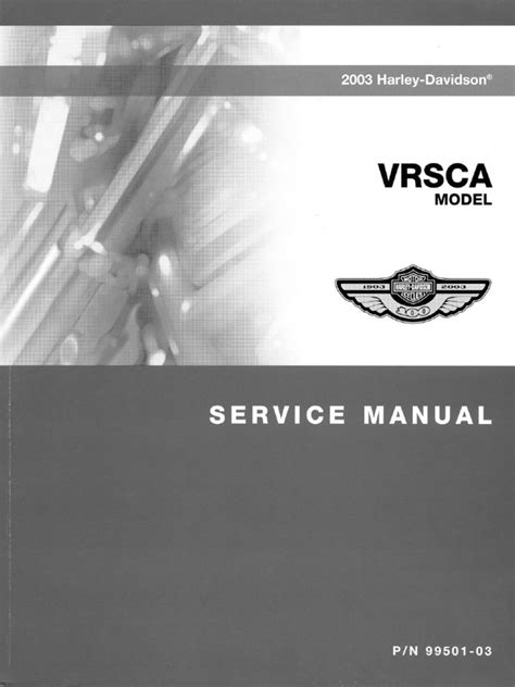 Harley Davidson Vrsca 2003 Ser Vice Manual