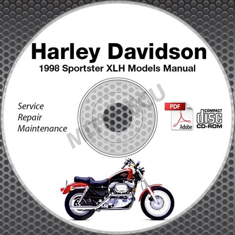 Harley Davidson Xlh Sportster Models Service Repair Workshop Manual 1998