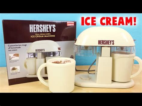 Harness the Sweetness: Elevate Your Ice Cream Experience with Hershey Ice Cream Maker