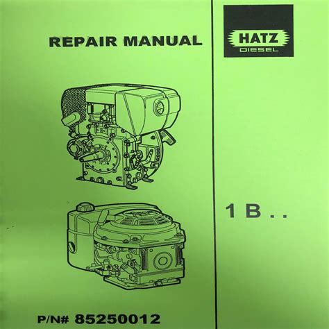 Hatz Diesel Repair Manual Mdl 4m4ol