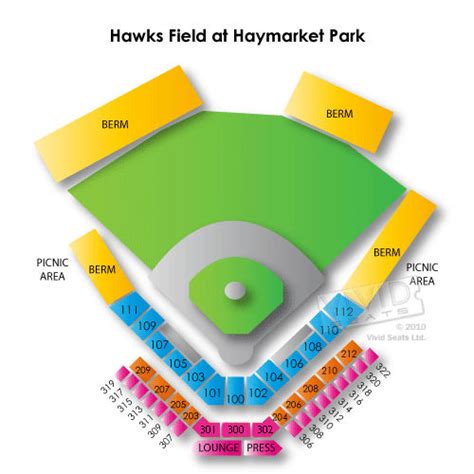 Hawks Field Seating Chart