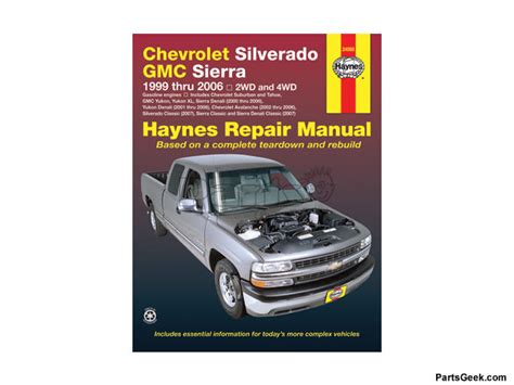 Haynes 2003 Chevy Tahoe Repair Manual