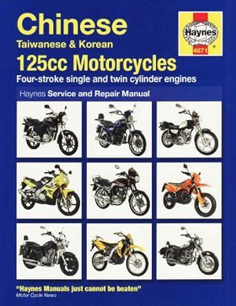 Haynes Chinese Motorcycle Service Repair Manual