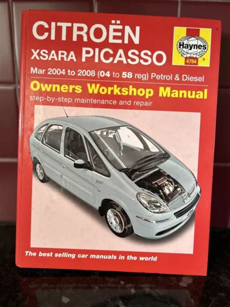 Haynes Manual Citroen Xsara Picasso