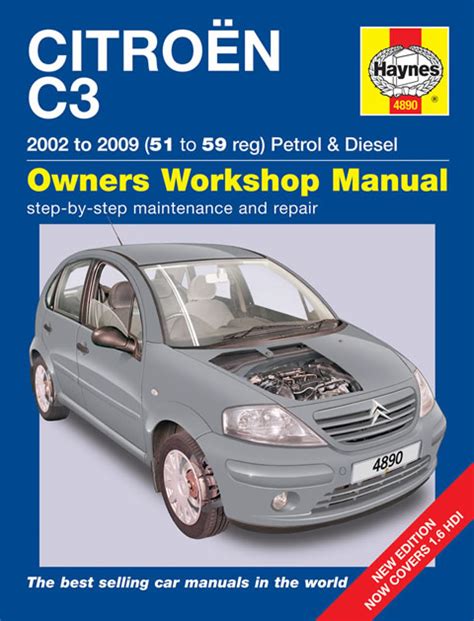 Haynes Manual Repair To Cooling System Citroen Diesal C3