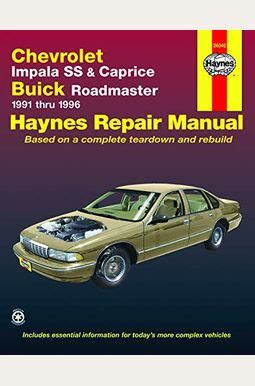 Haynes Repair Manual Chevrolet Caprice Free Ebook