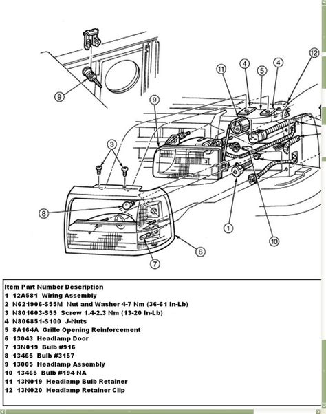 Headlight Wiring Diagram 1996 Ford F 150