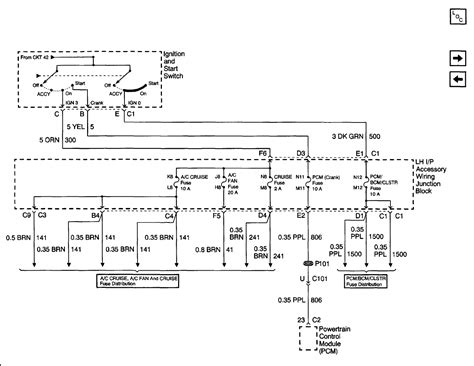 Headlight Wiring Diagram 2000 Chevy Impala