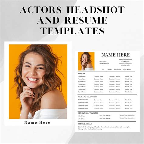Headshot Template