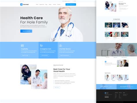 Healthcare Website Template