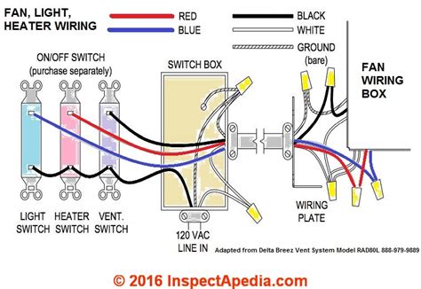 Heat Vent Light Wiring Diagram